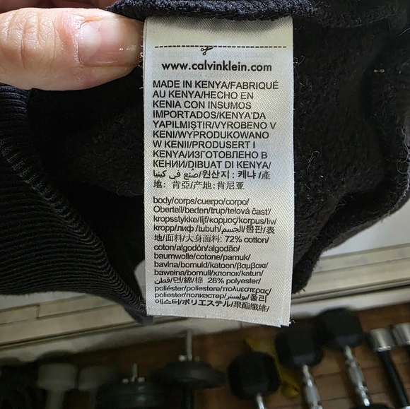 Calvin Klein Black Sweatshirt - Picture 4 of 5
